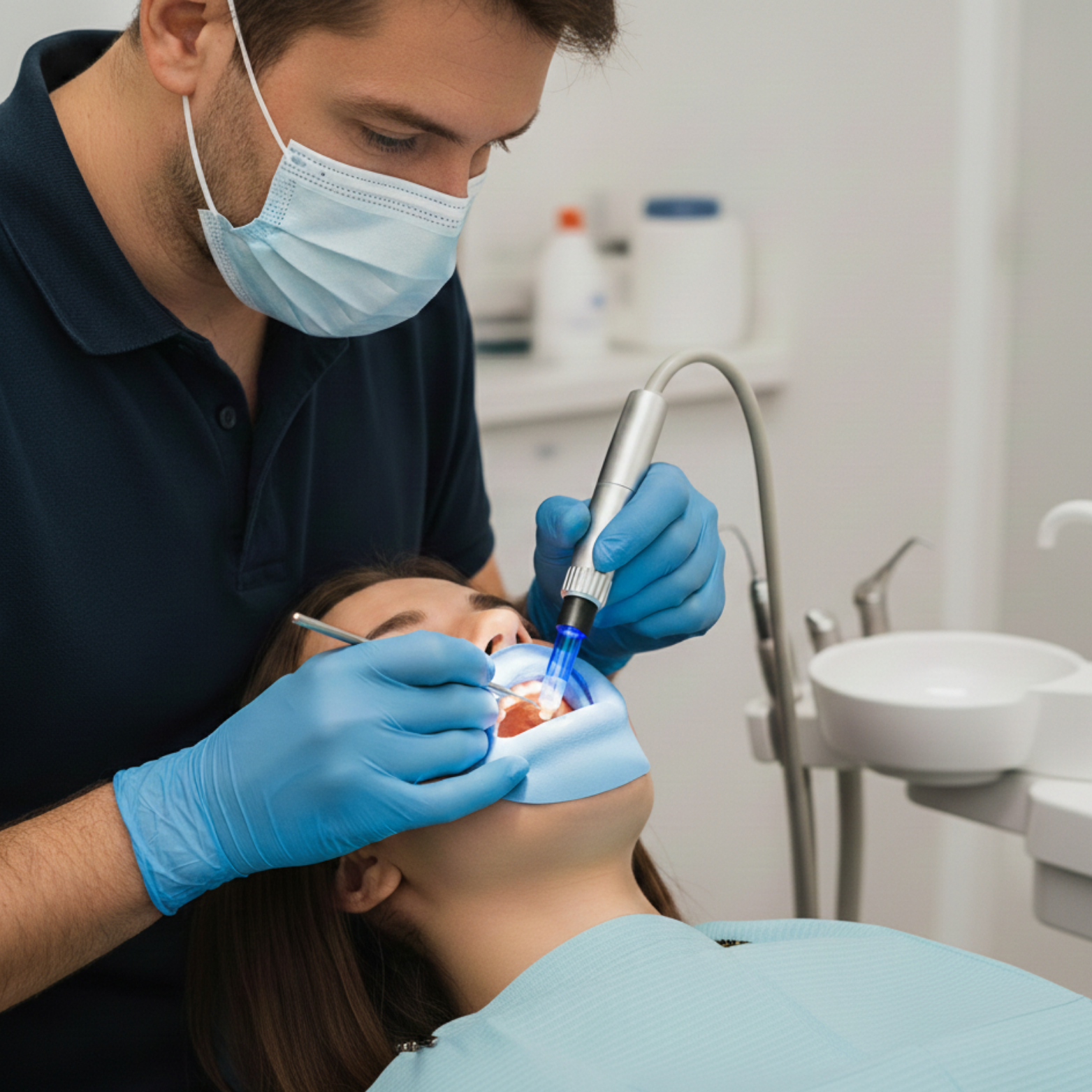 Tooth Colour filling